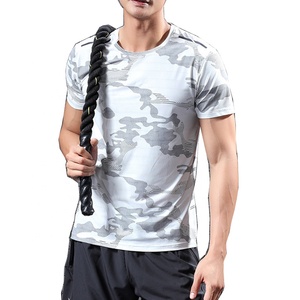 เสื้อยืดกีฬาแห้งเร็ว น้ำหนักเบา ระบายอากาศดี ไร้ตะเข็บ เหมาะสำหรับวิ่ง ฟิตเนส ออกกำลังกายกลางแจ้ง - Product Image 1