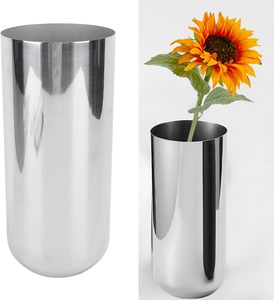 ผู้ผลิต OEM แจกันดอกไม้อะลูมิเนียมตกแต่งทันสมัย ของตกแต่งบ้านมีสไตล์ น้ำหนักเบา ทนทาน ของตกแต่งกลางโต๊ะ ดีไซน์โดดเด่น - Product Image 3