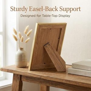 Wooden Photo Frame with <b>Easel</b> Back Stand for Home Decor, Thoughtful Gifting,Tabletop & Office Decor - Product Image 4