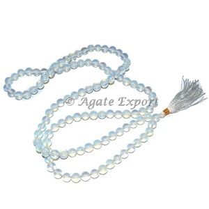 Piedras de Amazonita Jap Mala Pulimentadas Ecológicas de Forma Libre, Gemas Religiosas de Feng Shui de Gujarat - Compre al por Mayor - Product Image 4