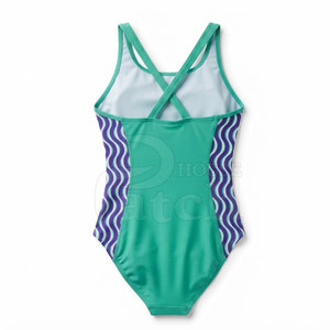 Traje de Baño Deportivo para Mujer, de Una Pieza, con Estampado Personalizado, de Secado Rápido, para Piscina, Playa, Entrenamiento Deportivo - Product Image 2
