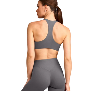 Ensemble de yoga pour femmes, vêtements de sport personnalisés, tenue d'entraînement deux pièces, tissu extensible, respirant, séchage rapide, vêtements de sport pour la salle de sport - Product Image 2