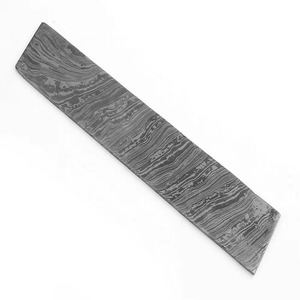 Barra de Acero Damasco con Patrón de Gota de Lluvia, Lámina de Acero de Alto Carbono Forjada a Mano, para Fabricación de Cuchillos DIY, Artesanía, Forja de Cuchillos, Acero Inoxidable - Product Image 1