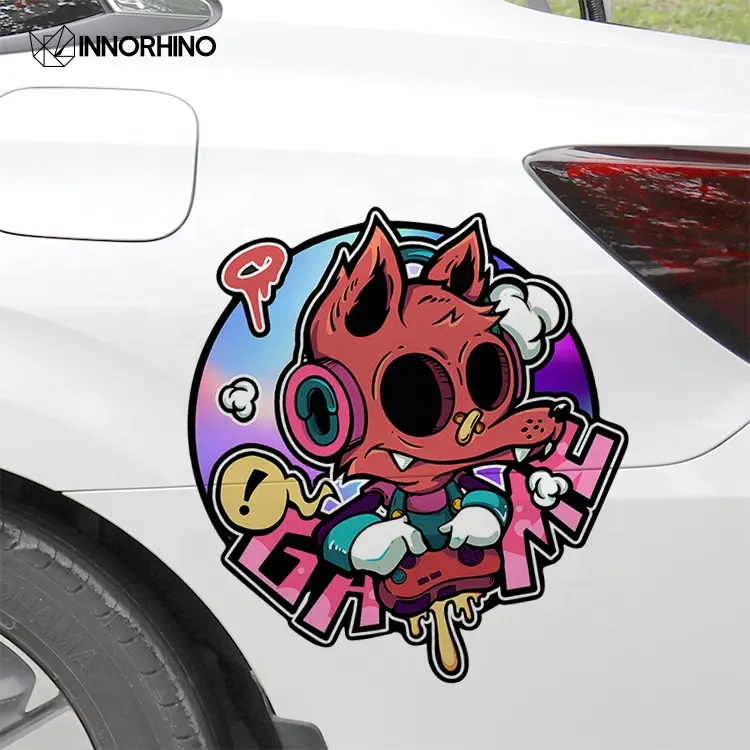 INNORHINO Personalizado Car Bumper Adesivos