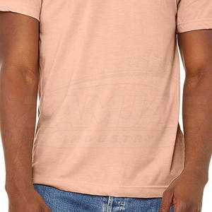 Camiseta Orgánica para Hombre Hecha a Medida por Fabricante Profesional, Último Diseño, Camisetas para Hombre 100% Algodón Orgánico - Product Image 4