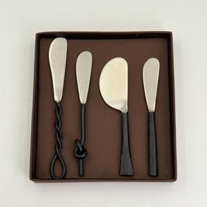 Stainless Steel Butter <b>Knife</b> Sauce Jam Spreader Spatula Gifts Different Latest handle <b>Crafts</b> Best <b>Crafts</b> in Lowest Price - Product Image 2