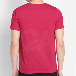 Camiseta de Tela Cómoda Hecha en Pakistán, Diseño Único, Camiseta de Verano para Hombre, Diseño de Camiseta con MOQ Bajo - Product Image 4