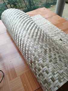 Cinta de Bambú con Estructura de Tiras Tejidas Diseñada para Paneles de Muebles, Puertas de Armarios y Proyectos de Decoración de Interiores - Product Image 3