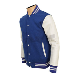 Veste Letterman en cuir moderne avec manches en cuir, design classique Varsity, couleur personnalisée, vêtement d'extérieur confortable, veste Letterman - Product Image 5