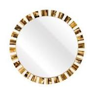 Horn Inlay Eco-Friendly Wood Frame <b>Mirror</b> 4mm/5mm/6mm Thickness for Home Decor Entryways Living Rooms & Bathroom Use - Product Image 5