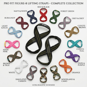 Sangles de levage personnalisées en gros pour soulevé de terre, strongman, powerlifting – Sangles en coton antidérapantes avec prise renforcée et support poignet - Product Image 1