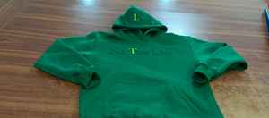 2026 Custom Embossed Hoodie <b>Men</b> Sweatsuit Oversized Heavyweight Cotton Drop Shoulder Hooded Sweatshirt <b>Men</b> Fashion Streetwear - Product Image 4