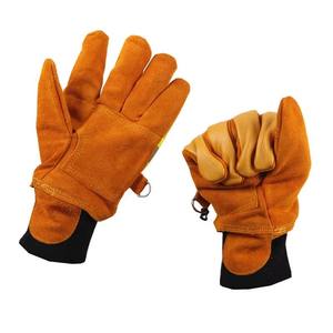 Gants de travail industriels en cuir résistants à la chaleur, ignifuges, personnalisés, chauds pour l'hiver, antidérapants, pour la soudure - Product Image 6