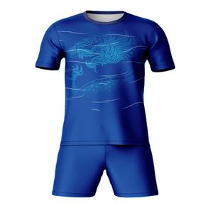 24/25 niños sublimación Digital equipo ropa deportiva entrenamiento chándal Jersey camisetas de fútbol uniforme de fútbol personalizado hombres ropa de fútbol - Product Image 2