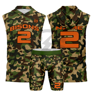 Uniformes de Fútbol Americano Personalizados sin Capucha, Antiarrugas, Transpirables, de Poliéster y Elastano, Sublimados, Elásticos en 4 Direcciones, para Niños y Niñas - Product Image 3