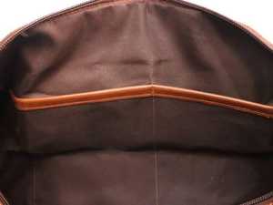 กระเป๋าหนังวัวแท้แบบมีซิป น้ำหนักเบา ทนทาน พกพาสะดวกอเนกประสงค์ สำหรับเดินทางท่องเที่ยวช่วงสุดสัปดาห์ เหมาะสำหรับทั้งชายและหญิง - Product Image 3