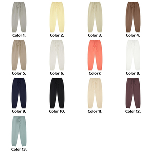 Pantalon de survêtement personnalisé avec impression en relief, vente en gros, 350 g/m², vierge, ample, surdimensionné, en molleton pour homme - Product Image 3