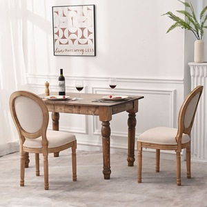 Hot Sell Modern French Vintage Stackable <strong>Louis</strong> Style Solid Wood Durable Stable <strong>Chair</strong> for Outdoor Cafe Banquet Hotel Dining - Product Image 2