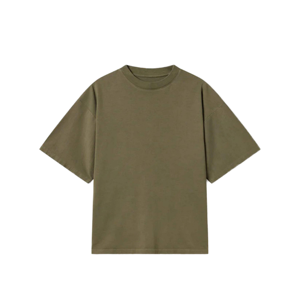 T-shirt Homme Personnalisé Coupe Oversize Grammage Lourd Motifs Vintage Coton Respirant Grandes Tailles - Product Image 5