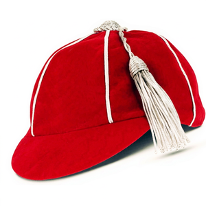 Gorra de Honor de Rugby Bicolor Azul Marino y Dorado con Borla, Estilo Inglés, Gorras de Honor de Graduación, Hechas en Pakistán por SFIVE INDUSTRIES - Product Image 6