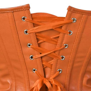 Corset en cuir écologique de haute qualité, best-seller, à prix raisonnable, pour un maintien ferme, idéal pour un usage quotidien, serre-taille pour femmes - Product Image 6