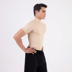 Camiseta de Compresión de Manga Larga para Hombre, Ecológica, Sin Costuras, de Secado Rápido, Poliéster/Nailon, Deportiva - Product Image 4