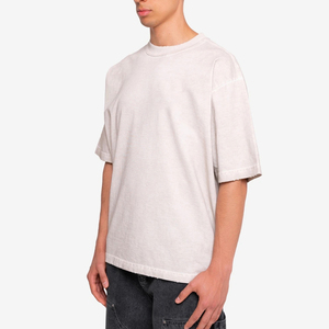 Camiseta de Gran Tamaño para Hombre, Diseño Perfecto para Uso Diario, OEM, Ligera, de Algodón, Ropa Casual, Tejido Transpirable y Suave, Corte Holgado - Product Image 2