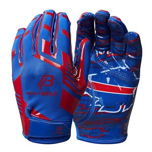 Professional American Football Gloves Leather Waterproof Non-Slip High Performance Grip Flexible Breathable Outdoor Sports - Product Image 1