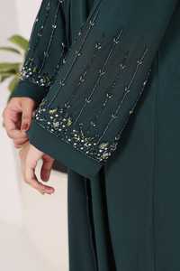 Abaya tendance et décontractée, robe islamique douce, vêtement musulman traditionnel, tenue décontractée, vente en gros d'usine, conception personnalisée - Product Image 6