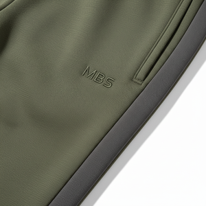 Conjunto Deportivo de 2 Piezas para Hombre, Sudadera con Capucha y Pantalones Jogger de Forro Polar Verde Oliva, con Logotipo Personalizado, Ropa Deportiva para Gimnasio y Calle - Product Image 4
