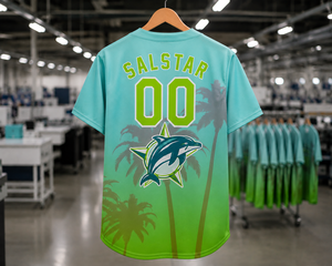 Camisetas de Béisbol de Alta Calidad Salstar al por Mayor, Camisetas de Moda con Logotipo del Equipo, Uniformes de Béisbol de Tendencia, Tela de Secado Rápido - Product Image 2