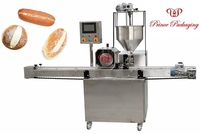 Machine à injecter la crème pâtissière, machine à garnir le pain de crème, confiture, chocolat pour remplir les beignets, les sandwichs et les pains longs