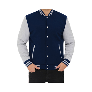 Veste universitaire de haute qualité avec broderie personnalisée, vente en gros - Product Image 4