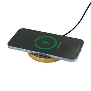 Bamboo Wireless Charger 10W Fast Charging Type-C Port Eco-Friendly Mobile Phone Charger - Product Image 4