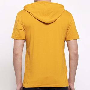 Sudadera Deportiva Personalizada para Hombre, Corte Regular, para Gimnasio, de Poliéster/Algodón, Manga Corta, Felpa, Estampada, Bordada, Transpirable - Product Image 3