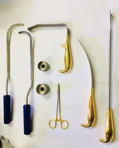 Ensemble d'instruments de chirurgie mammaire, 8 pièces, en acier inoxydable, outils chirurgicaux manuels, ensemble de chirurgie mammaire Pentax, certifié CE - Product Image 2