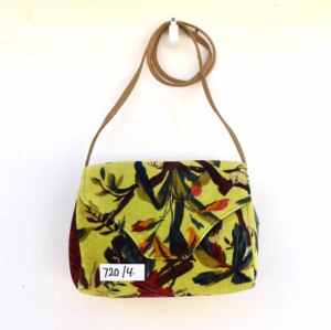 Bolso de Mano para Mujer, Estilo Bohemio, con Estampado Animal, de Terciopelo, con Correa de Hombro Única, Cierre de Cremallera, Transpirable y Ecológico, para Uso Diario - Product Image 3