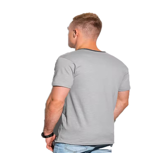 T-shirts pour hommes en coton 100% de haute qualité, personnalisables avec impression de logo, impression numérique, coupe unisexe classique, pour la vente en gros mondiale - Product Image 5