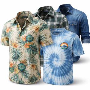 Camisas Casuales de Poliéster Transpirables y de Secado Rápido para Hombre, Venta al Por Mayor Personalizada - Proveedor Directo de Fábrica y OEM para Pedidos al Por Mayor - Product Image 3
