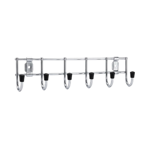 Organisateur mural en acier inoxydable de qualité supérieure, robuste, antirouille, avec crochets de rangement pour vêtements, manteaux, serviettes, sacs, salle de bain - Product Image 1
