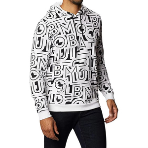 Sweat à capuche d'hiver pour homme, personnalisable par sublimation, impression thermique, vêtement de sport en polaire polyester, tenue d'entraînement 2026 - Product Image 4