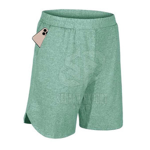 Loose Fit Elastic Waist Men Gym Shorts Customized Color Plus Size Men Gym Shorts For <b>Online</b> Sale - Product Image 3