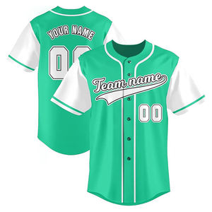 Nueva Camiseta de Béisbol y Sóftbol Personalizada con Nombre y Número del Jugador, Transpirable, con Impresión por Sublimación, Ropa de Béisbol a Bajo Precio - Product Image 1