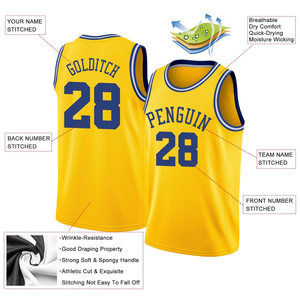 Camiseta de Baloncesto Roja sin Mangas con Rayas Blancas y Negras, Impresión Sublimada, Tejido de Malla Transpirable, Ropa Deportiva Unisex para Adultos - Product Image 6