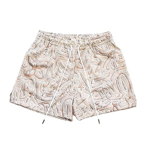 Shorts de sport pour homme en mesh avec logo personnalisé, motif graphique, légers, respirants, pour le basketball et l'entraînement - Product Image 5