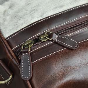 Bolso Speedy de cuero vacuno con detalle floral en relieve y detalles de tablero de ajedrez, estilo casual, cierre de cremallera - Product Image 4