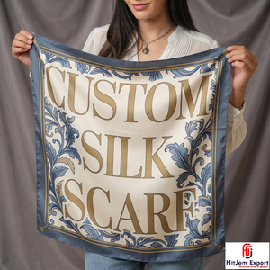 Pañuelo Hijab Largo Clásico Personalizado con Estampado, Chal Suave de Tela de Moda, Fabricante OEM ODM al por Mayor de Textiles Personalizados - Product Image 3