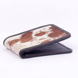 Tarjetero de Cuero Auténtico con Piel de Vaca, Regalo para Él, Nuevo Estilo, Carteras de Cuero Genuino para Hombre - Product Image 5
