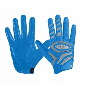 Guantes de Fútbol Americano de Alto Rendimiento, Transpirables, Antideslizantes, con Logotipo Personalizado, Talla Personalizada, de Alta Calidad, Gran Venta - Product Image 5