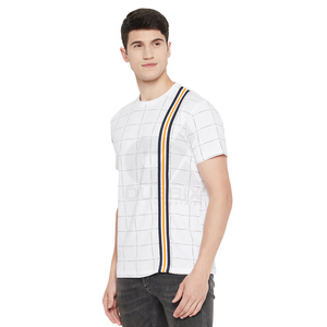 เสื้อยืดแขนสั้นพิมพ์ลายสปอร์ตสำหรับผู้ชาย พรีเมียม โพลีเอสเตอร์ 100% เป็นมิตรกับสิ่งแวดล้อม คอกลม ทรงหลวม - Product Image 2